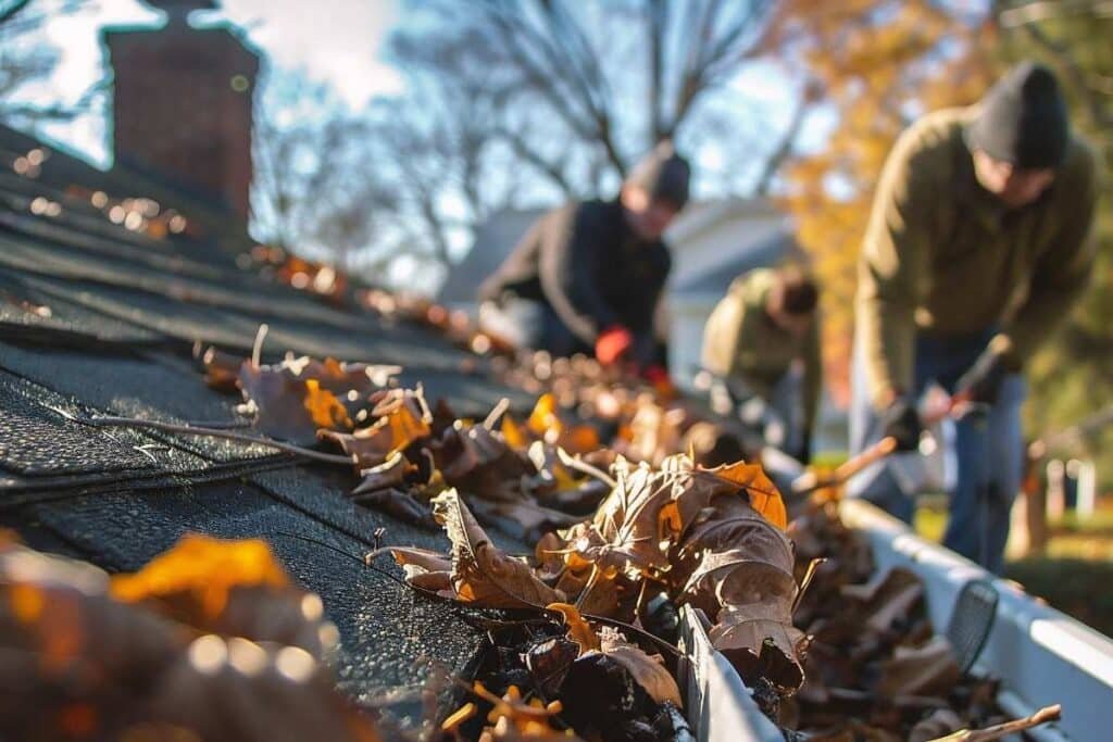 Professional Gutter cleaning services
